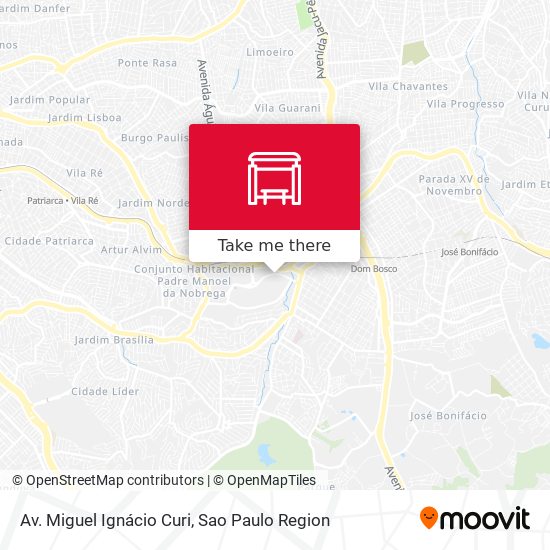 Av. Miguel Ignácio Curi map