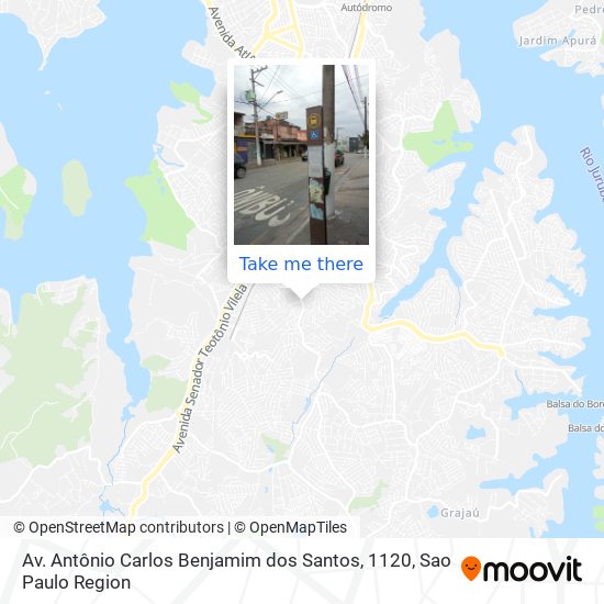 Av. Antônio Carlos Benjamim dos Santos, 1120 map