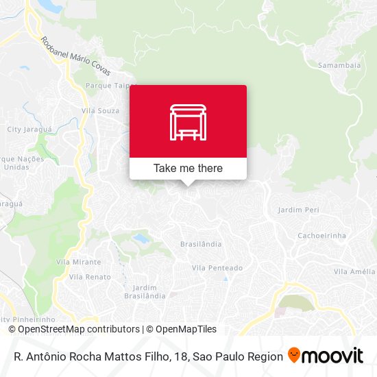 R. Antônio Rocha Mattos Filho, 18 map