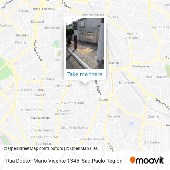 Rua Doutor Mario Vicente 1345 map