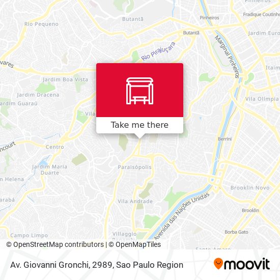 Av. Giovanni Gronchi, 2989 map