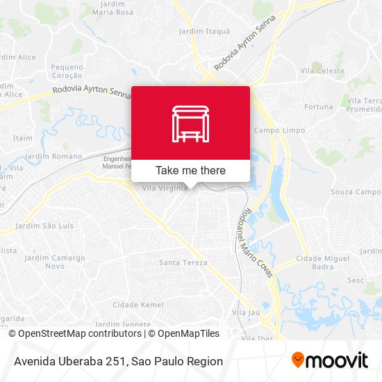 Avenida Uberaba 251 map