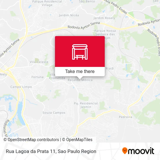 Rua Lagoa da Prata 11 map