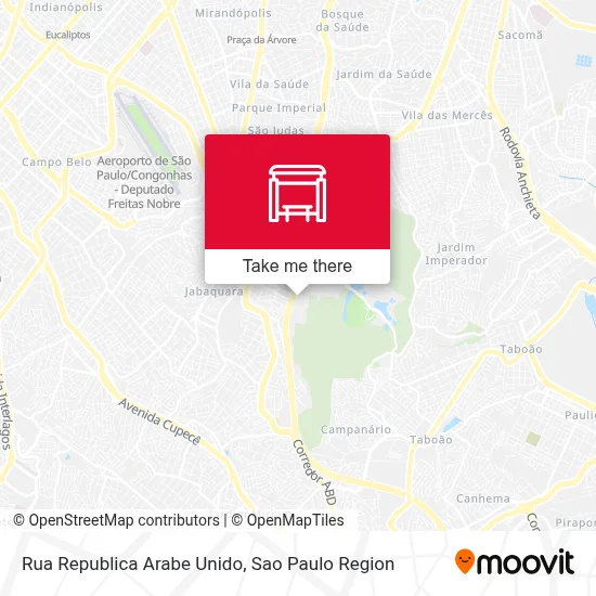 Rua Republica Arabe Unido map