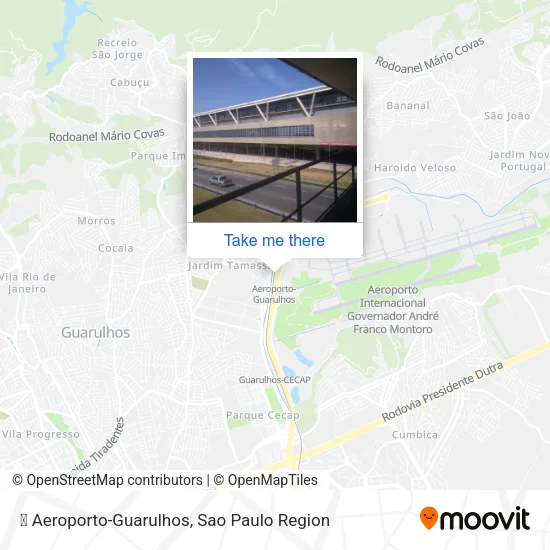 ✈️ Aeroporto-Guarulhos map