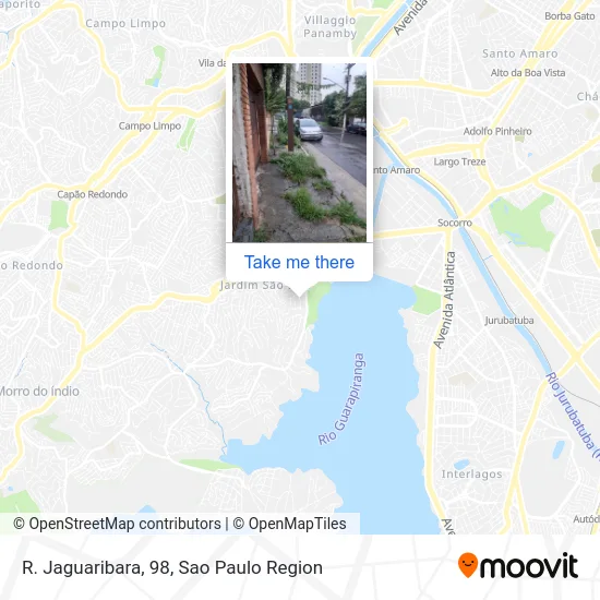 R. Jaguaribara, 98 map