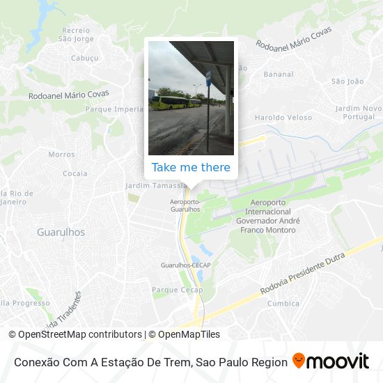 Conexão Com A Estação De Trem map