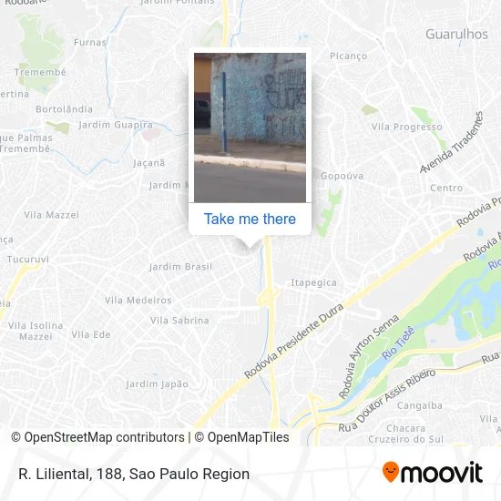 R. Liliental, 188 map