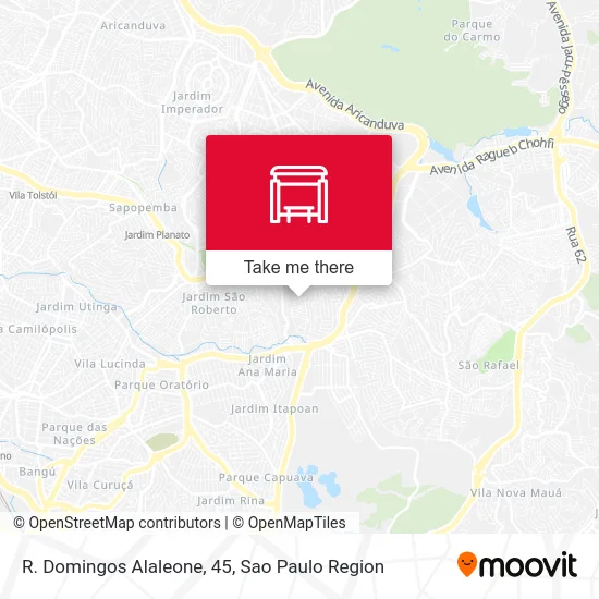 R. Domingos Alaleone, 45 map