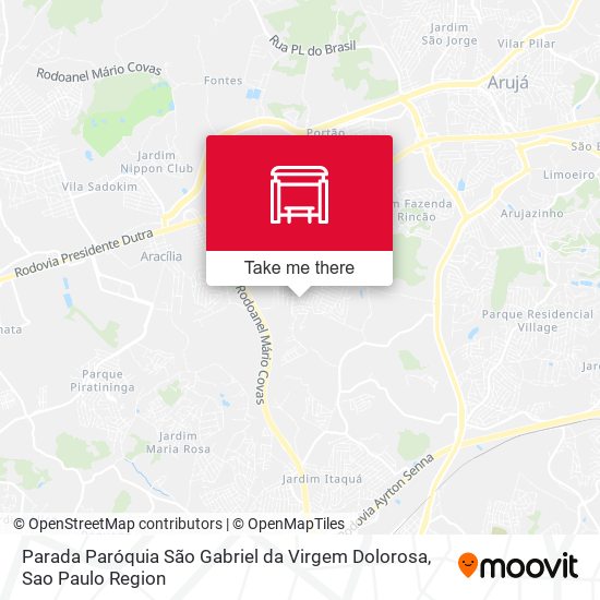 Parada Paróquia São Gabriel da Virgem Dolorosa map