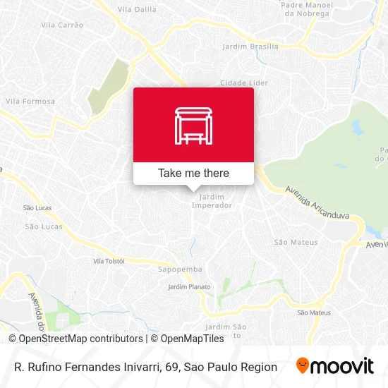 R. Rufino Fernandes Inivarri, 69 map