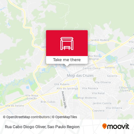 Rua Cabo Diogo Oliver map