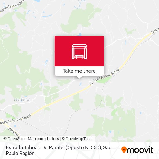 Estrada Taboao Do Paratei (Oposto N. 550) map