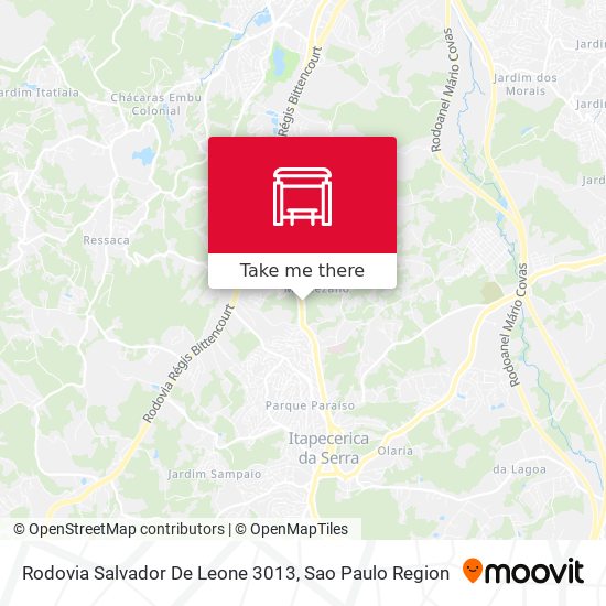 Rodovia Salvador De Leone 3013 map