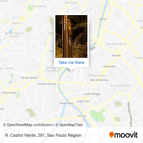 R. Castro Verde, 281 map