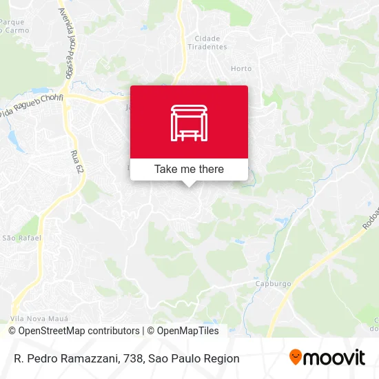 R. Pedro Ramazzani, 738 map