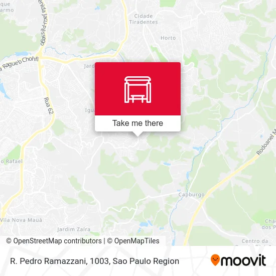 R. Pedro Ramazzani, 1003 map