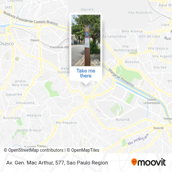 Av. Gen. Mac Arthur, 577 map