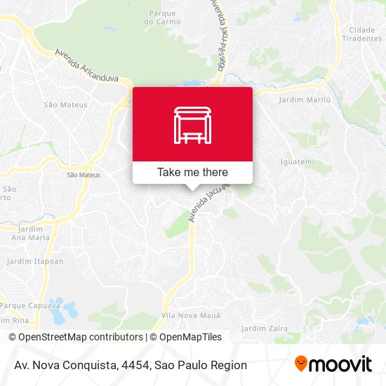 Av. Nova Conquista, 4454 map