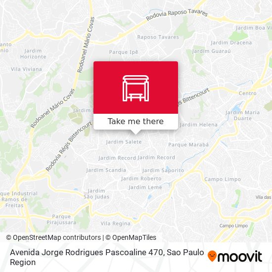 Avenida Jorge Rodrigues Pascoaline 470 map