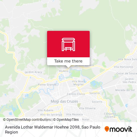 Avenida Lothar Waldemar Hoehne 2098 map