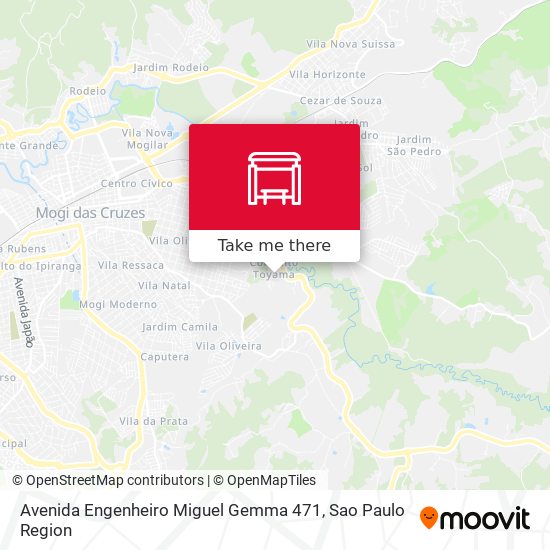 Avenida Engenheiro Miguel Gemma 471 map