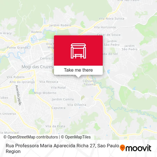 Rua Professora Maria Aparecida Richa 27 map