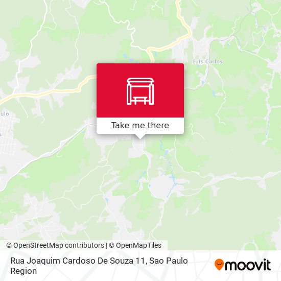 Rua Joaquim Cardoso De Souza 11 map