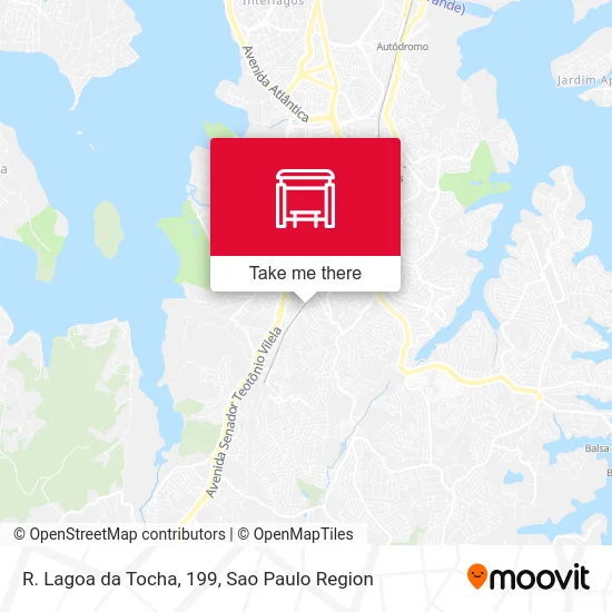 R. Lagoa da Tocha, 199 map