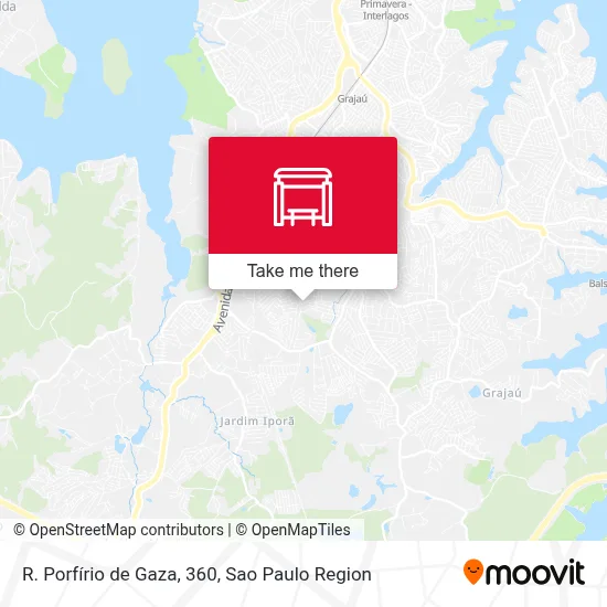 R. Porfírio de Gaza, 360 map