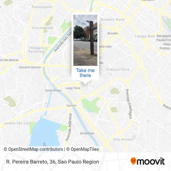 R. Pereira Barreto, 36 map