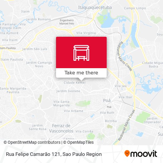 Rua Felipe Camarão 121 map