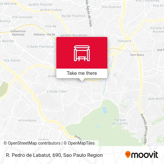 R. Pedro de Labatut, 690 map