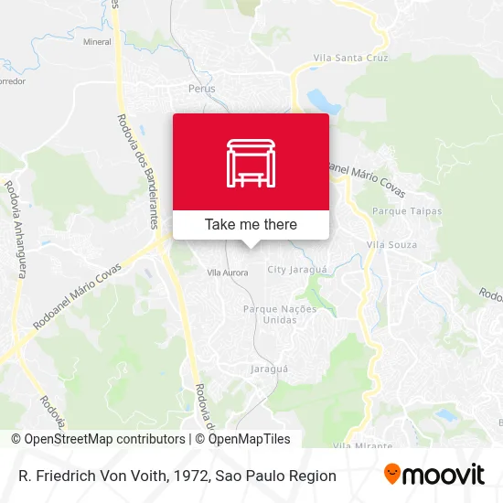 R. Friedrich Von Voith, 1972 map