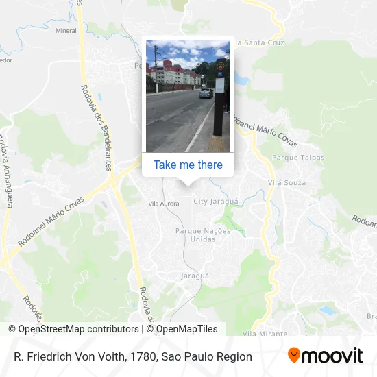 R. Friedrich Von Voith, 1780 map