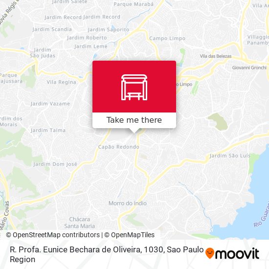 R. Profa. Eunice Bechara de Oliveira, 1030 map