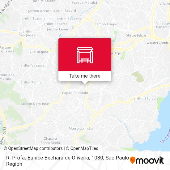 R. Profa. Eunice Bechara de Oliveira, 1030 map