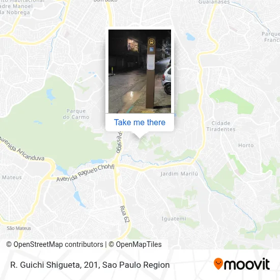 R. Guichi Shigueta, 201 map