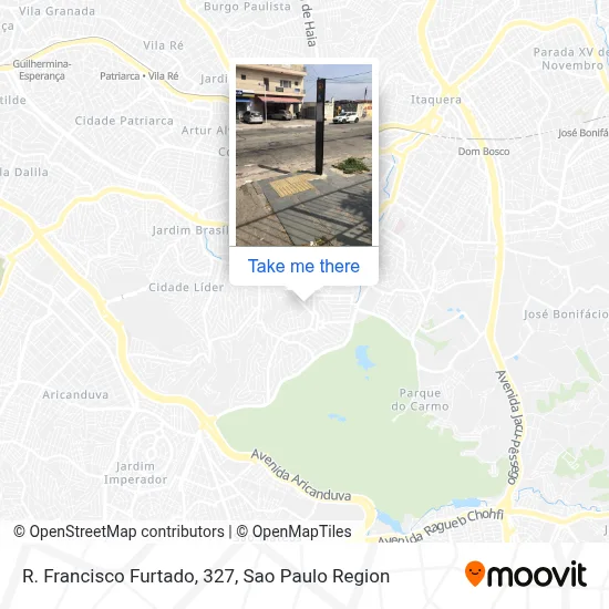 R. Francisco Furtado, 327 map