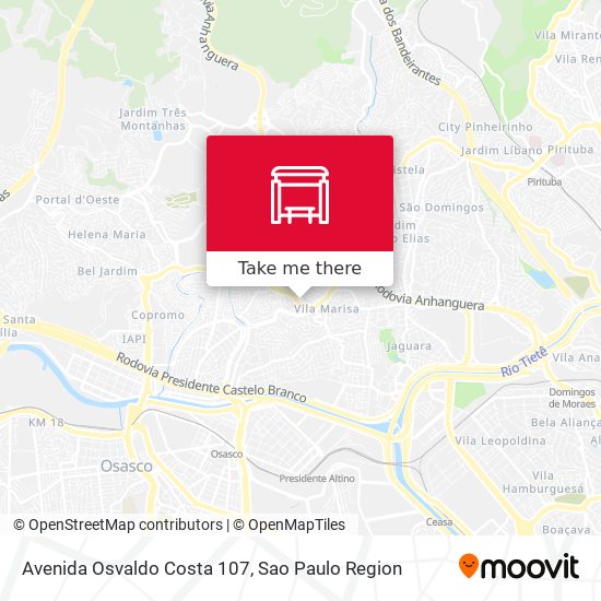 Avenida Osvaldo Costa 107 map