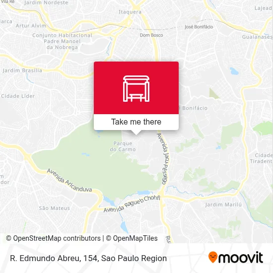 R. Edmundo Abreu, 154 map