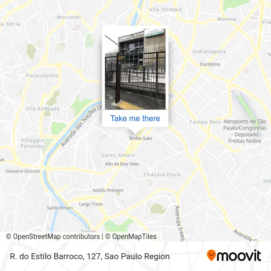 R. do Estilo Barroco, 127 map