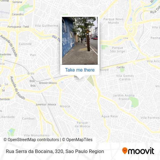 Rua Serra da Bocaina, 320 map