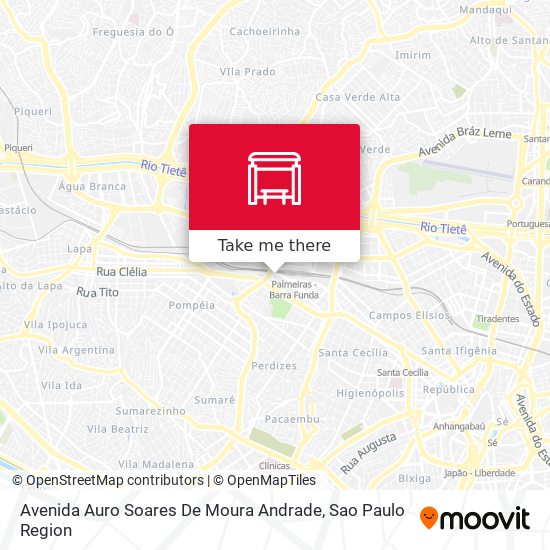 Avenida Auro Soares De Moura Andrade map