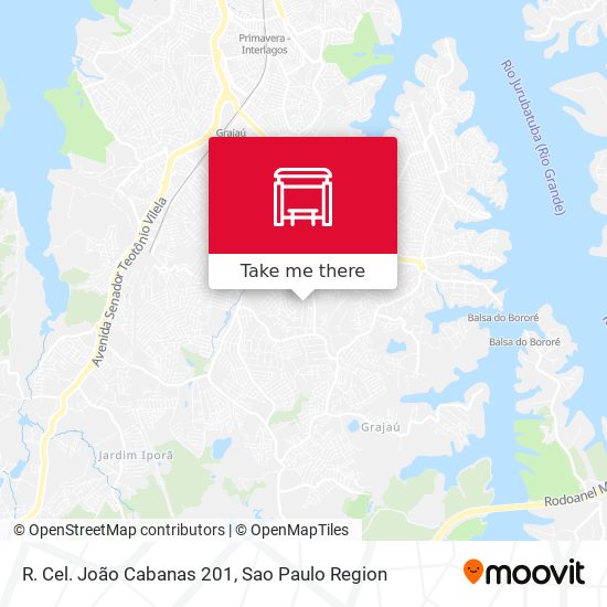 R. Cel. João Cabanas 201 map