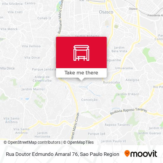 Rua Doutor Edmundo Amaral 76 map