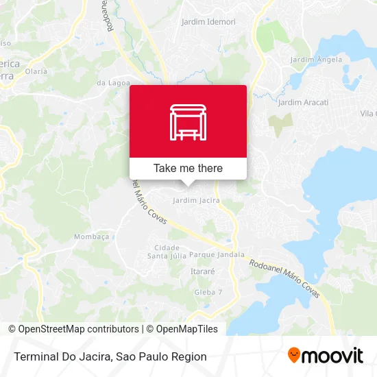 Terminal Do Jacira map