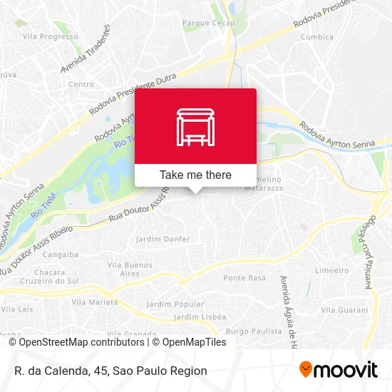 R. da Calenda, 45 map