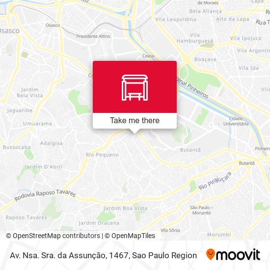 Av. Nsa. Sra. da Assunção, 1467 map
