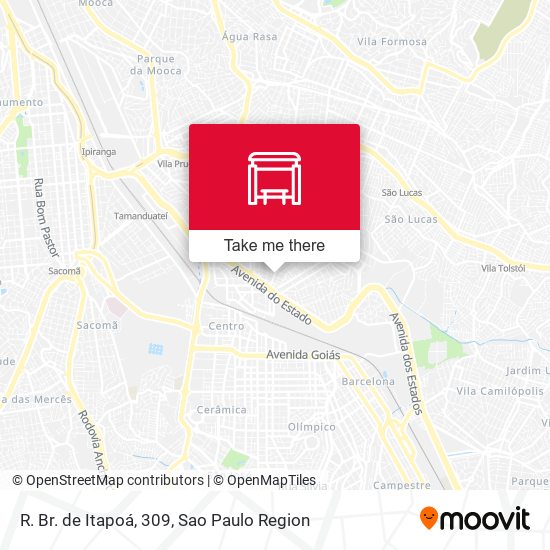 R. Br. de Itapoá, 309 map